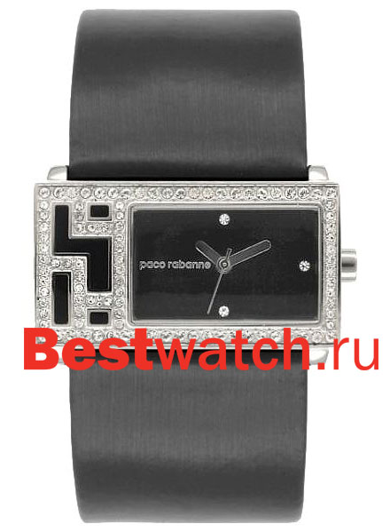 Часы Paco Rabanne Lady Leather Rectangular PRD678S_AA